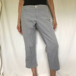 Gap Pin Stripe Painters Pants